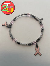 Load image into Gallery viewer, Breast Cancer Bracelet
