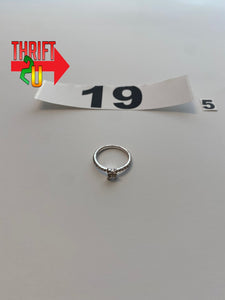 Chrome Butterfly Ring