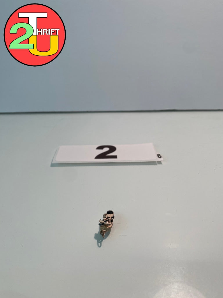Chrome Flip Flop Charm