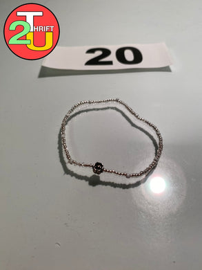 Chrome Flower Bracelet