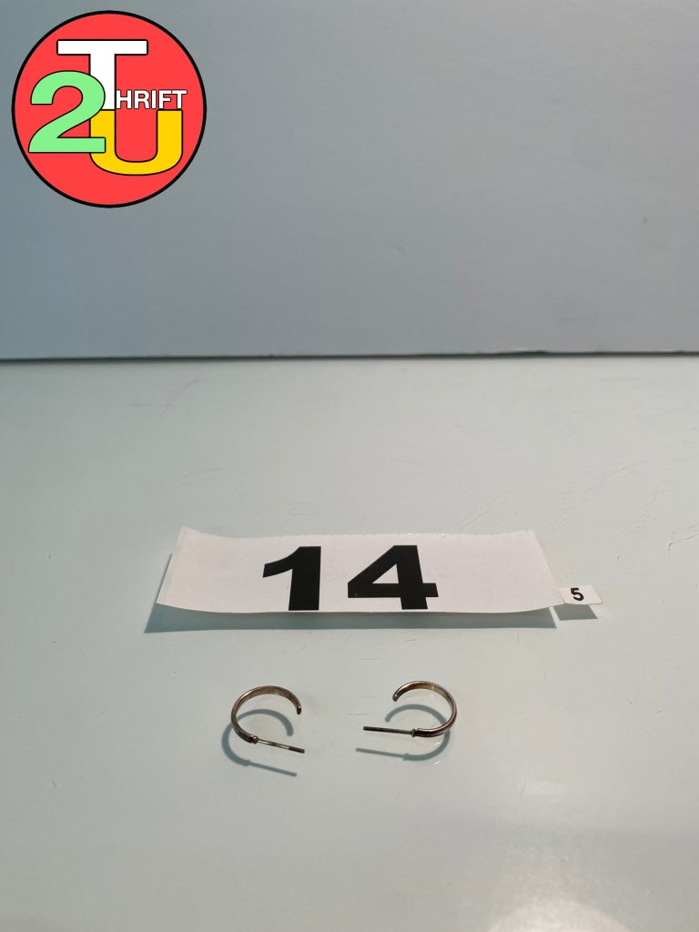 Chrome Hoop Earrings