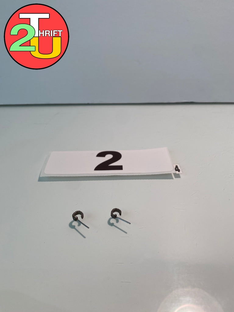Chrome Hoop Earrings