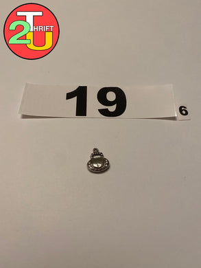 Chrome Purse Charm