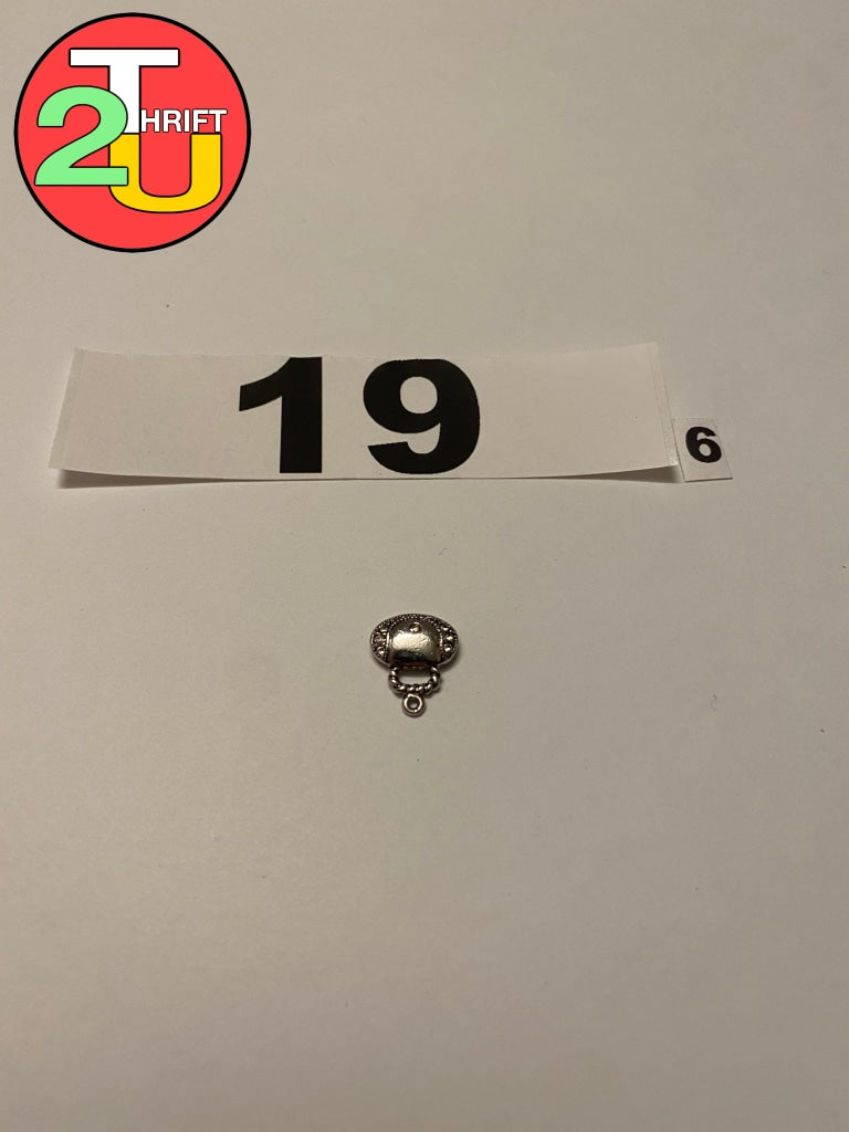 Chrome Purse Charm
