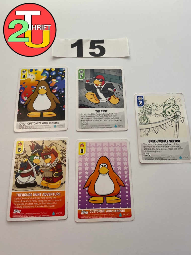 Club Penguin Trading Cards – Thrift2U
