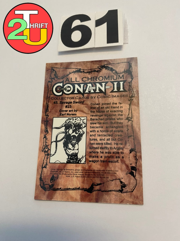Comic Image Card