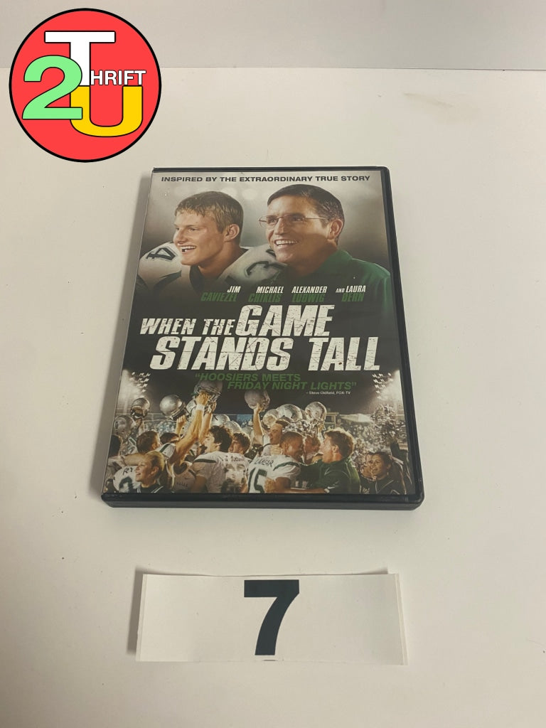 Game Stands Tall DvD