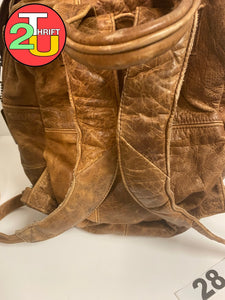 Genuine Leather Brown Bag