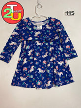 Load image into Gallery viewer, Girls 2T Bonnie Jean Dress
