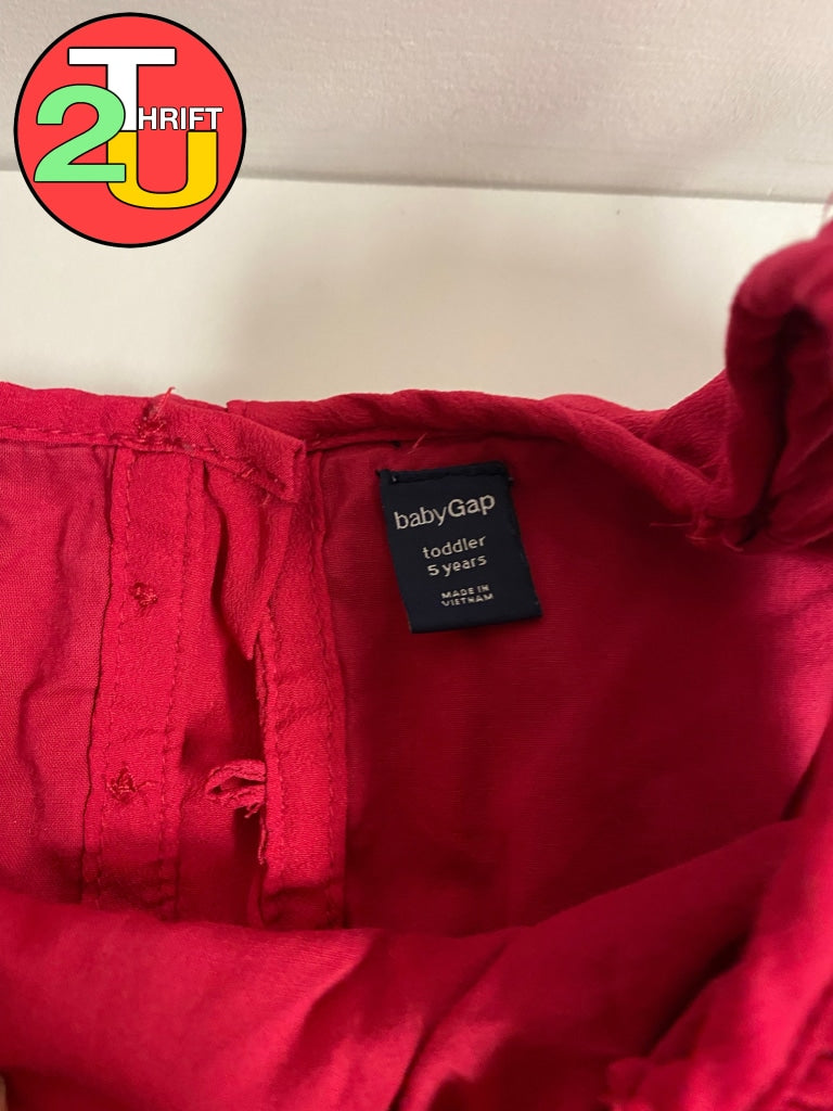 Girls 5 Gap Shirt