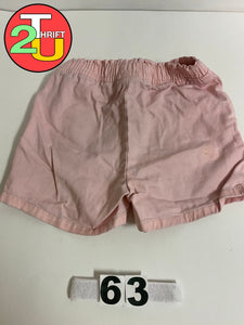 Girls 5/6 Pink Shorts