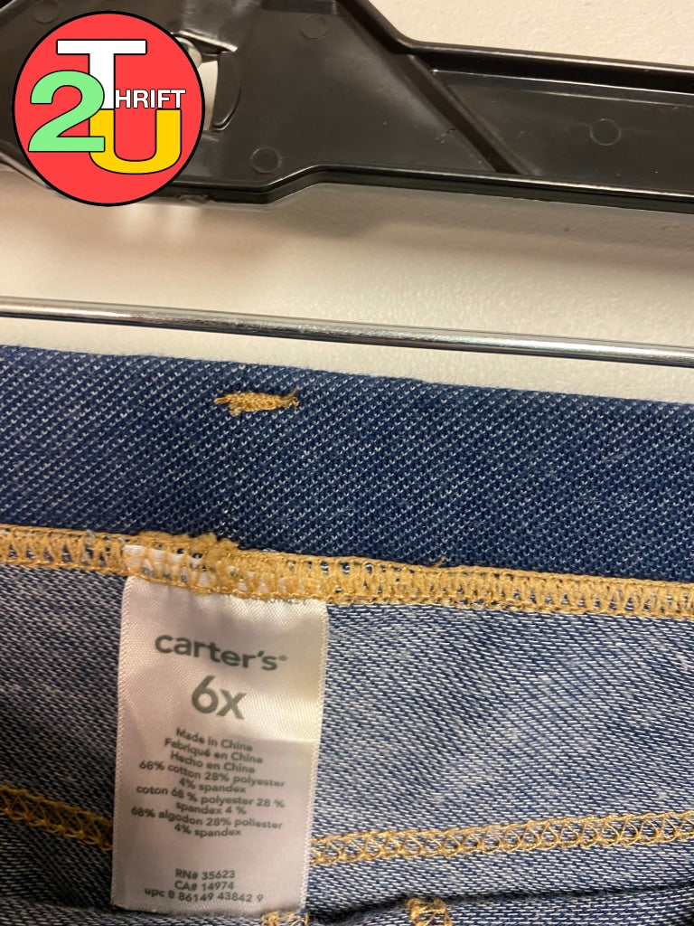 Girls 6 Carters Pants