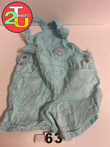 Girls 8 As Is 365 Overalls