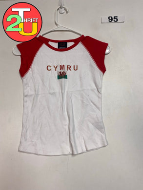 Girls 9/11 Cymru Shirt