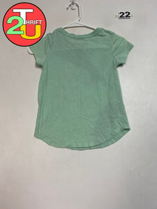 Girls M Green Shirt
