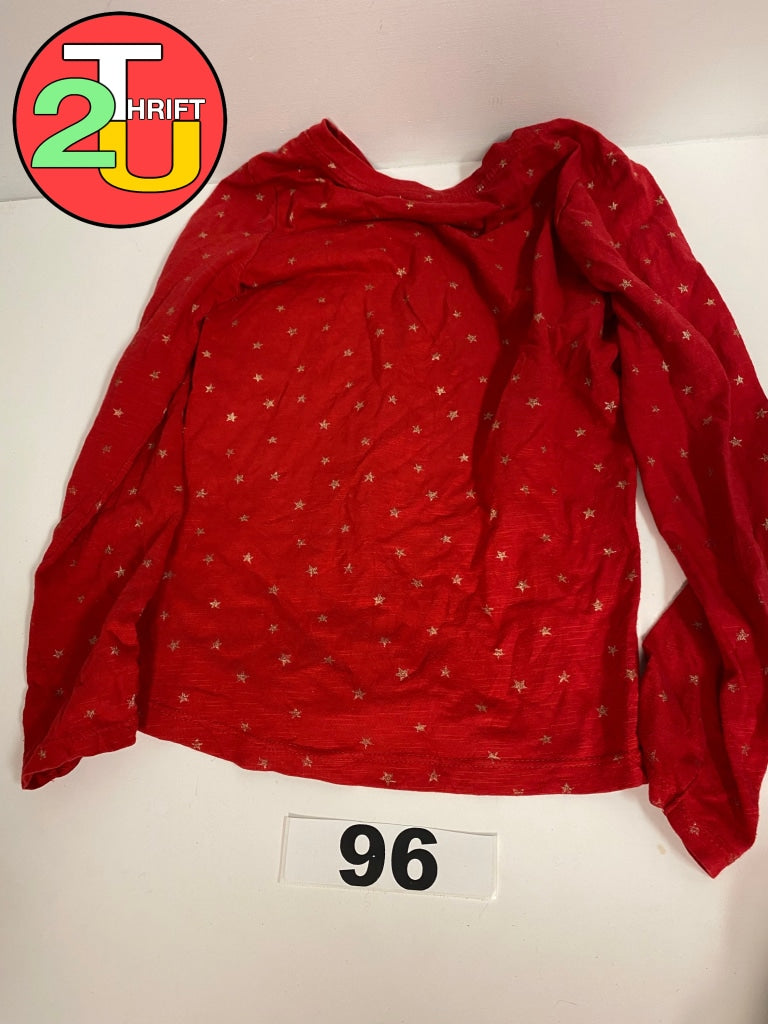 Girls M Red Shirt