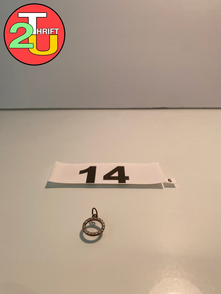Golden Circle Charm
