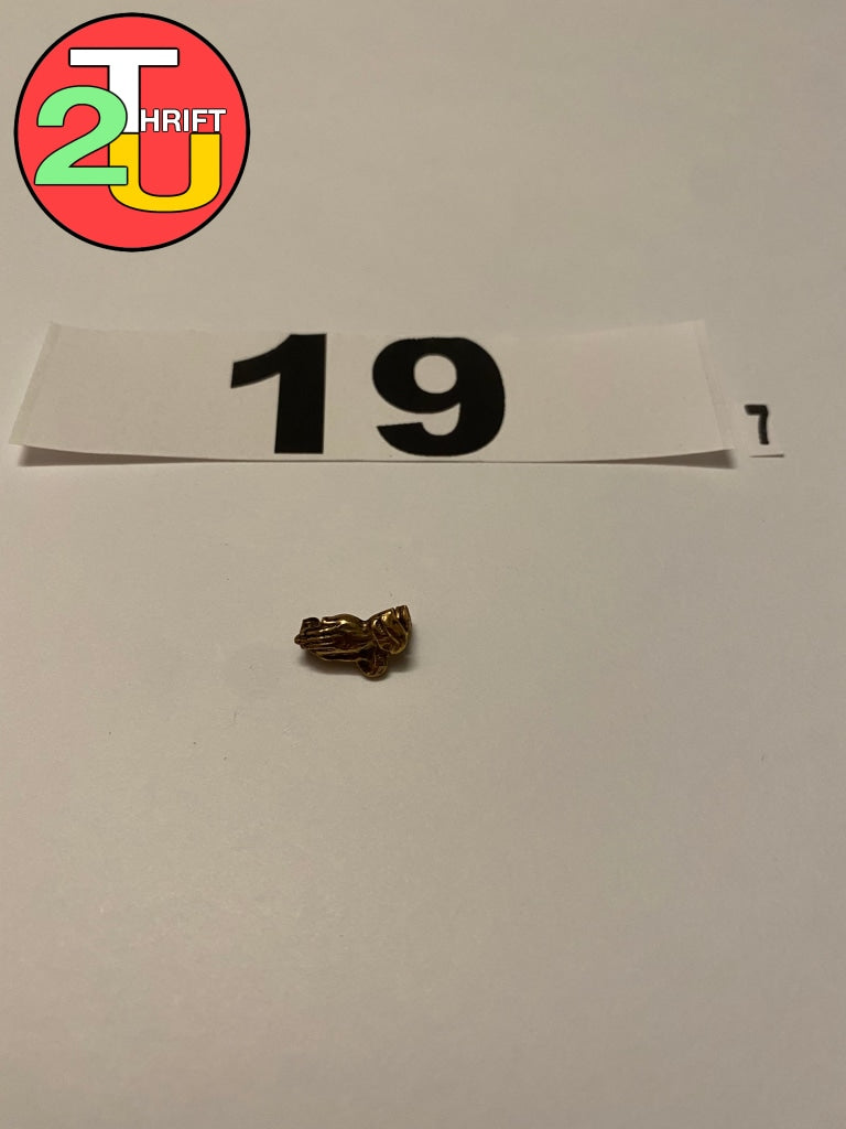 Golden Hands Pin