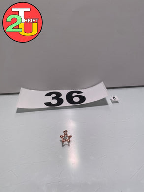 Golden Star Charm