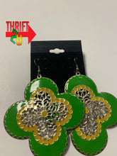 Load image into Gallery viewer, Green Earrings
