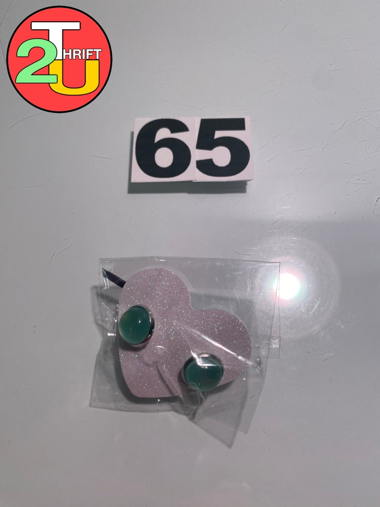 Green Earrings
