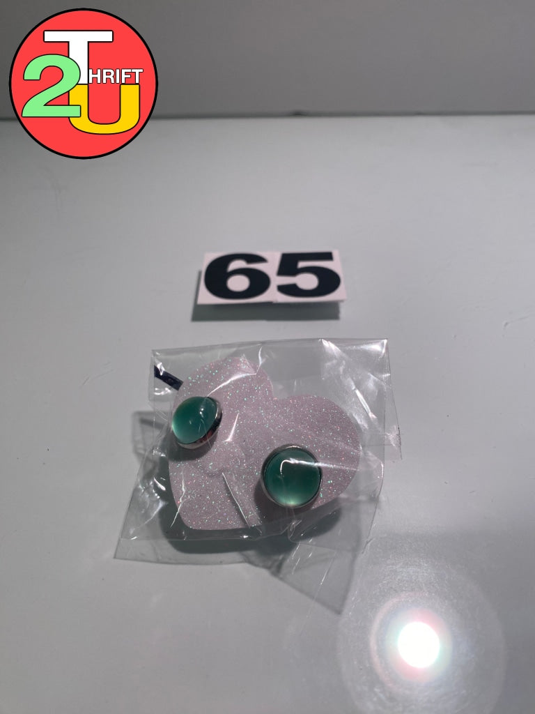 Green Earrings