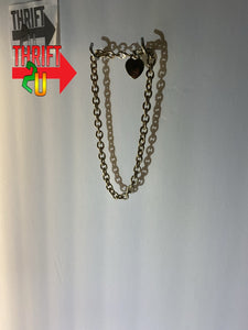 Guess Gold Tone Chain Necklace