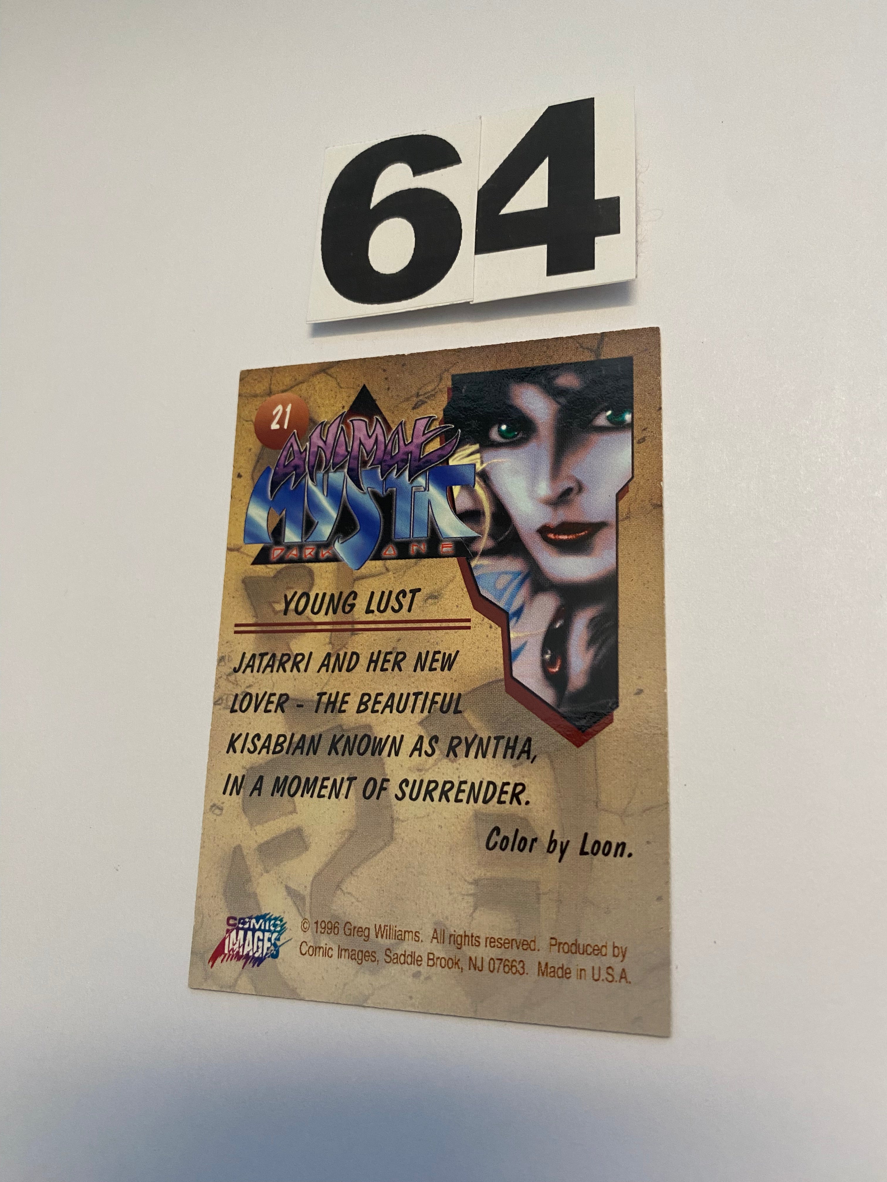 Comic Image Card