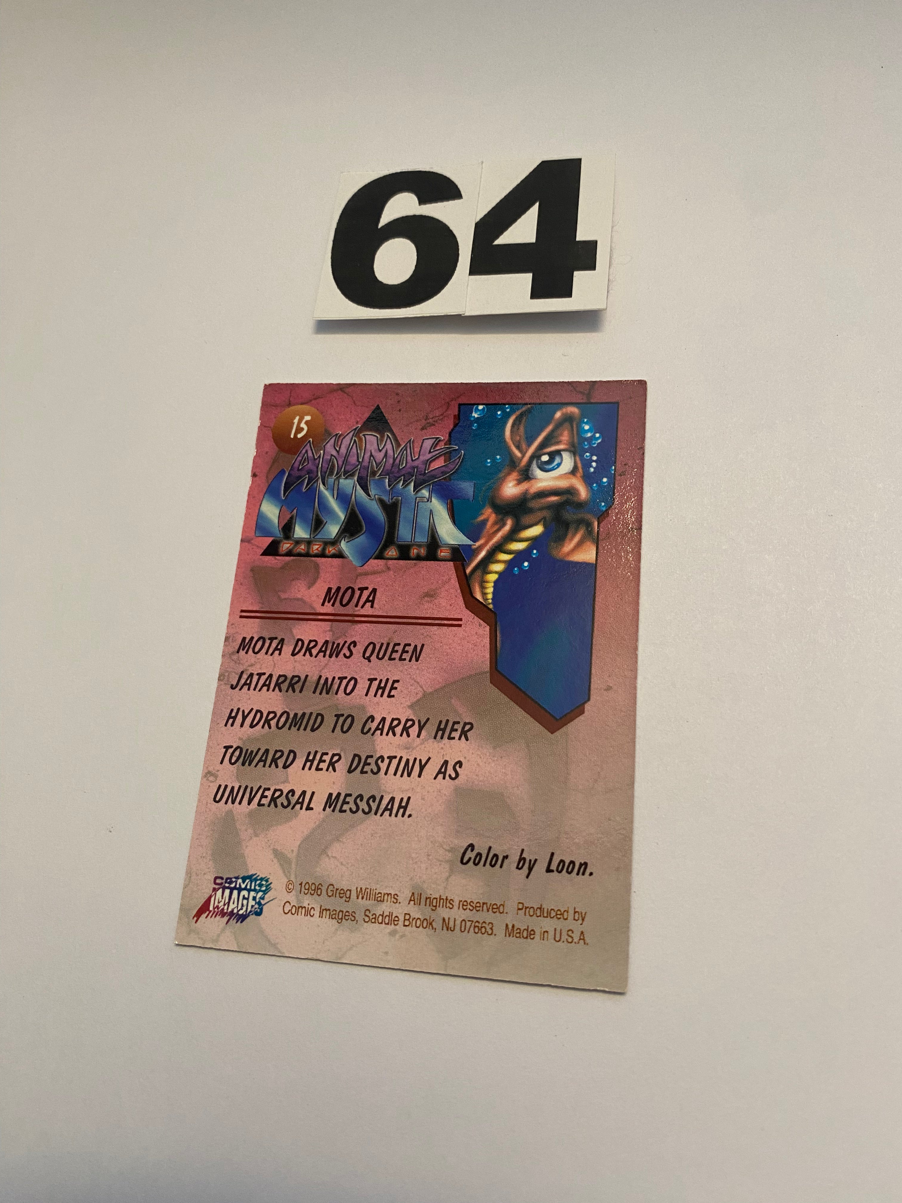 Comic Image Card