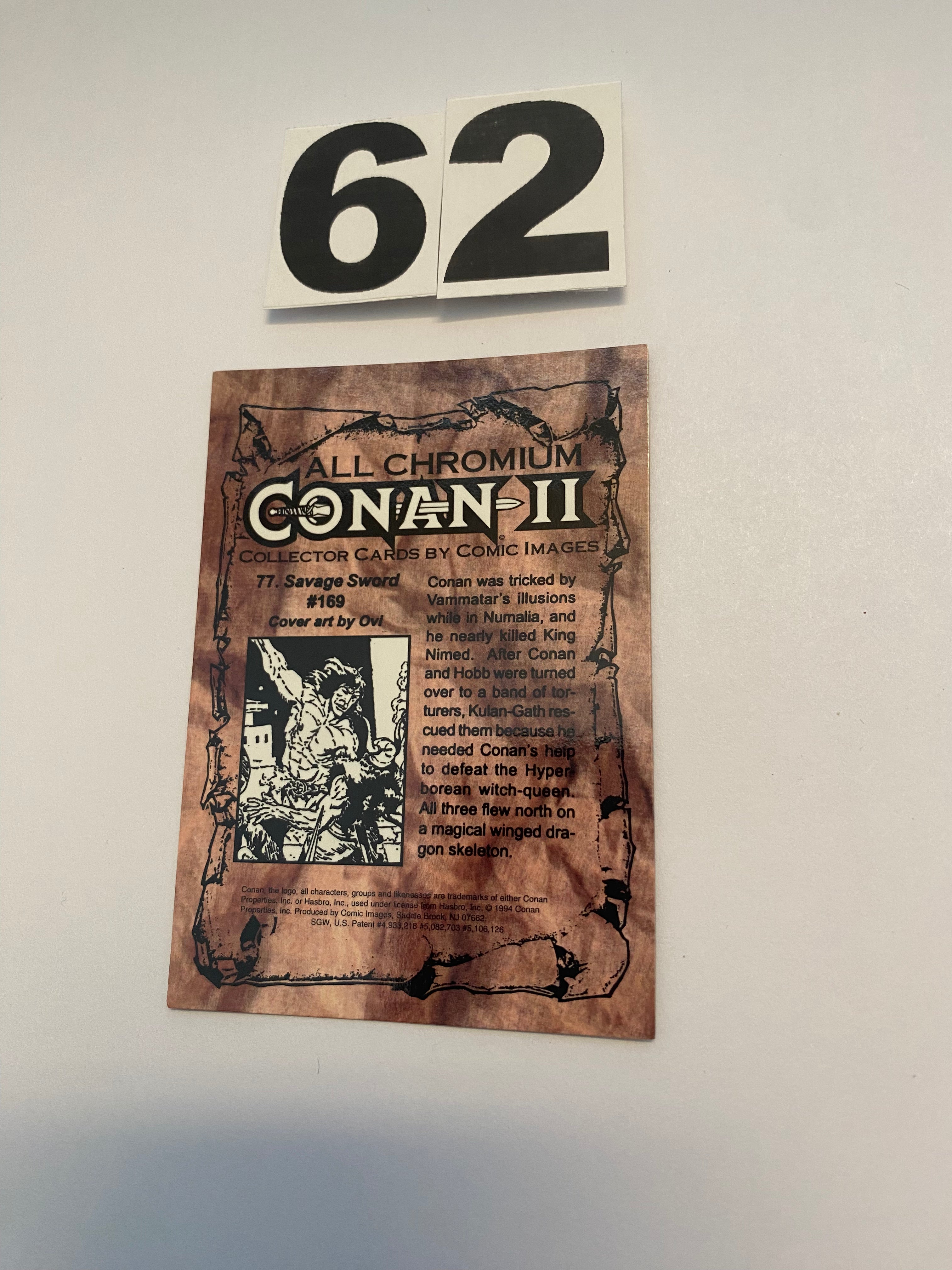 Comic Image Card
