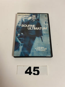 Bourne Ultimatum DVD