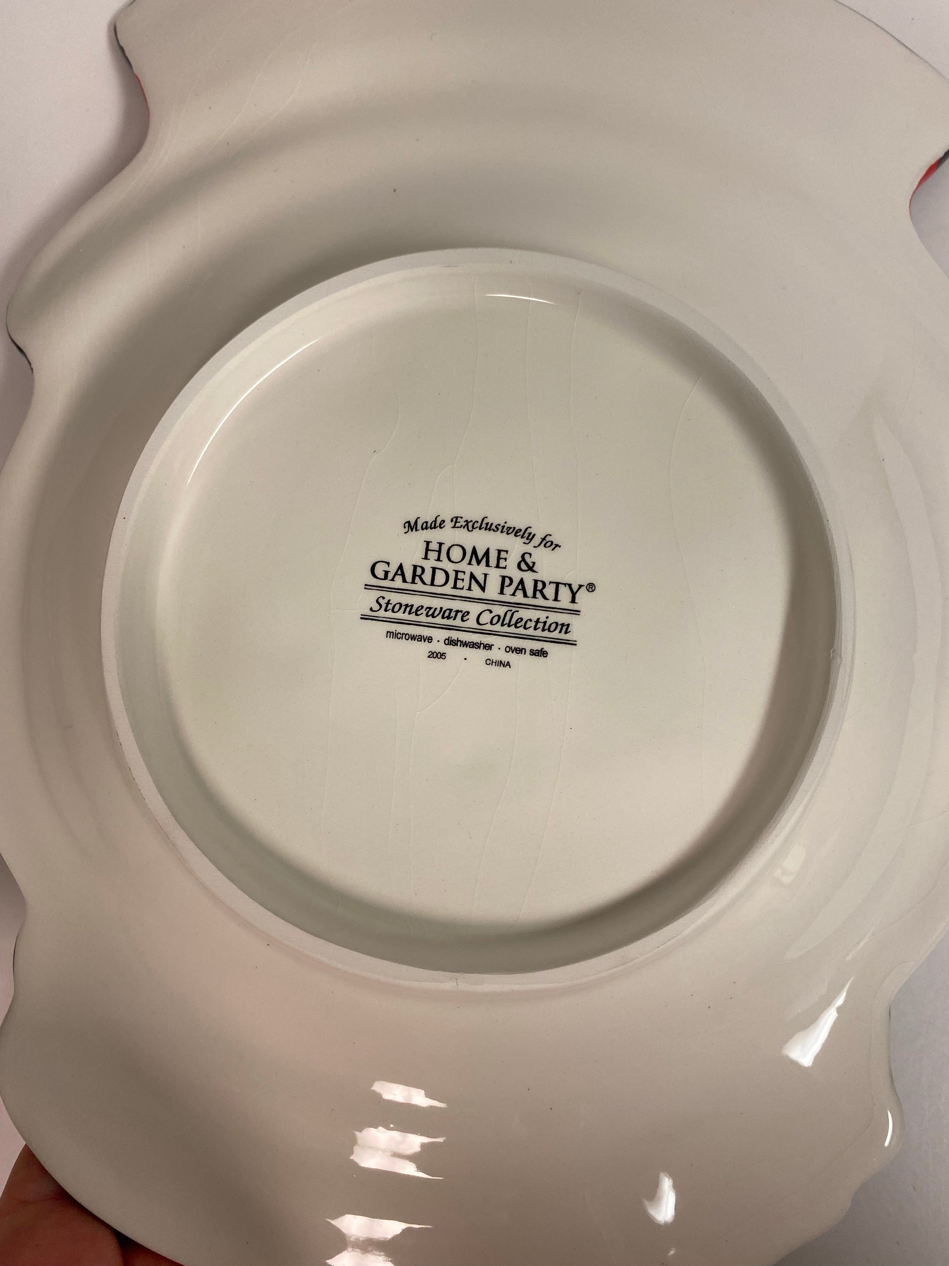 Home & Garden Plate