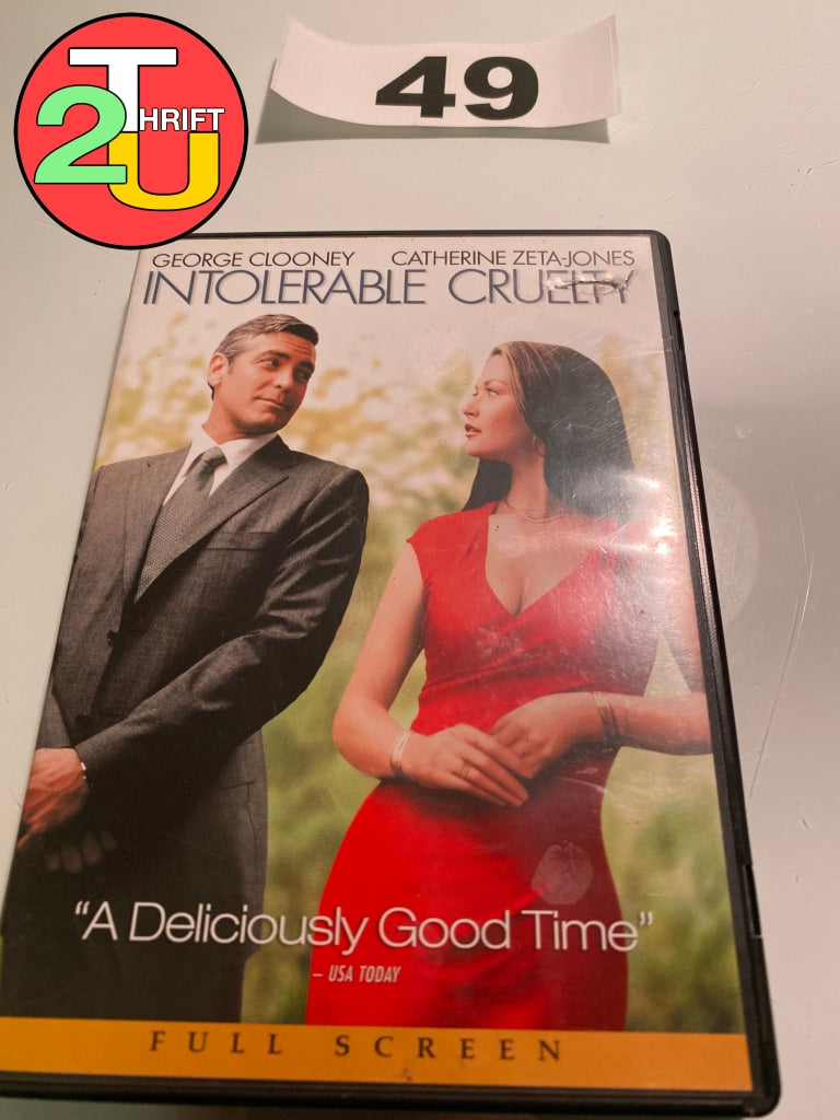 Intolerable Cruelty Dvd