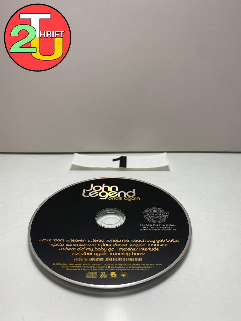 John Legend Once Again CD