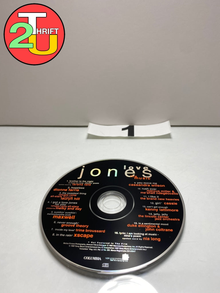 Love Jones The Music CD