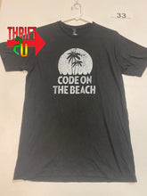Load image into Gallery viewer, Mens M Code On The Beach Shirt
