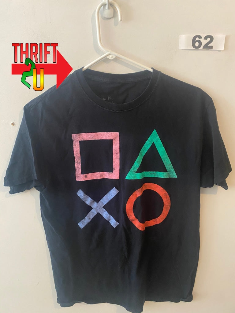 Mens M Playstation Shirt