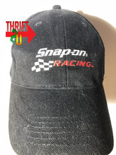 Load image into Gallery viewer, Mens Snap On Black Adjustable Hat
