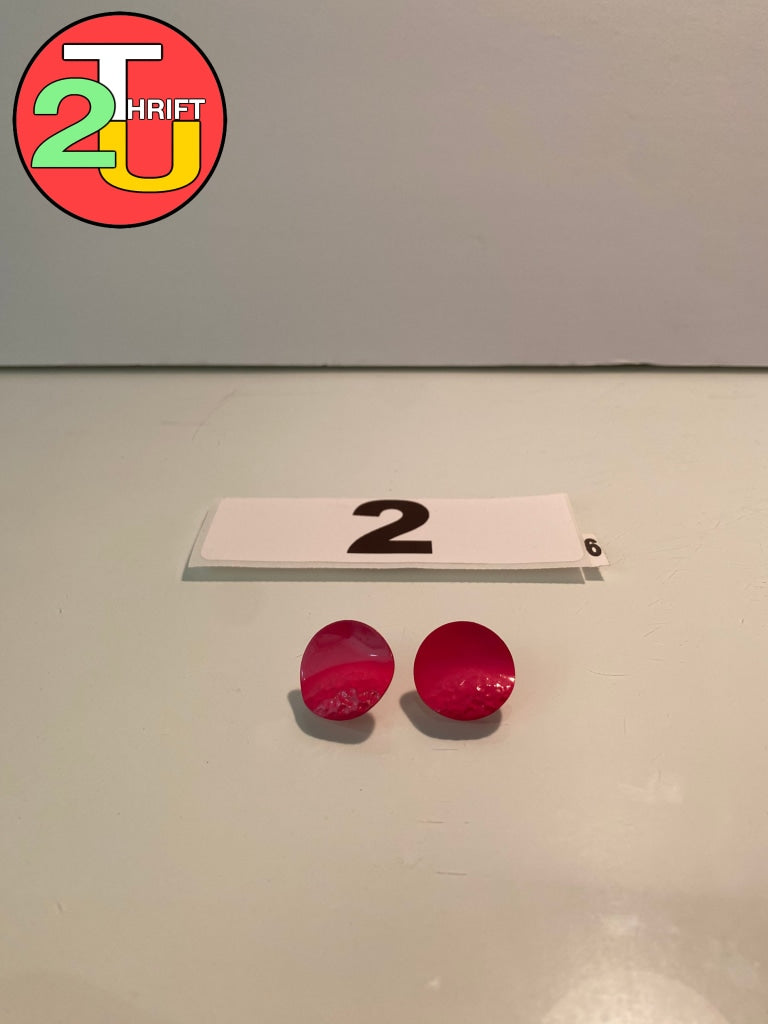 Pink Earrings