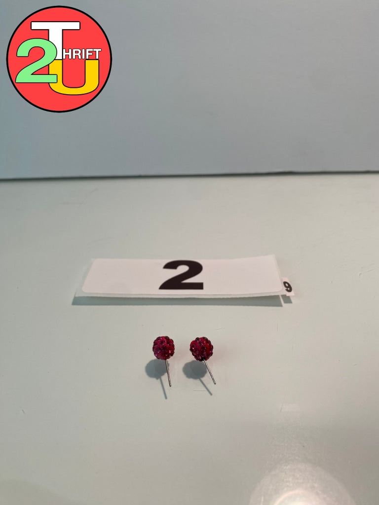Pink Earrings