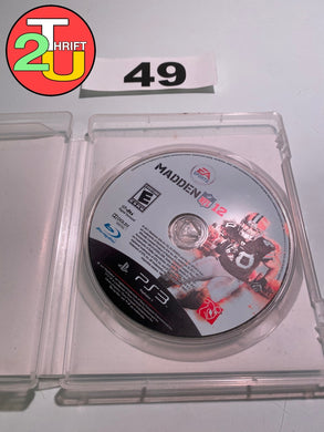 Ps3 Madden 12 Video Game