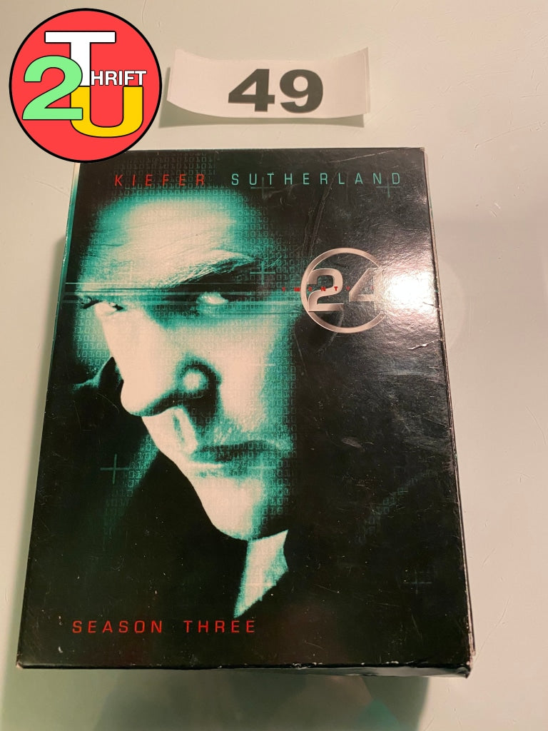 Twenty Four Season Three DVD