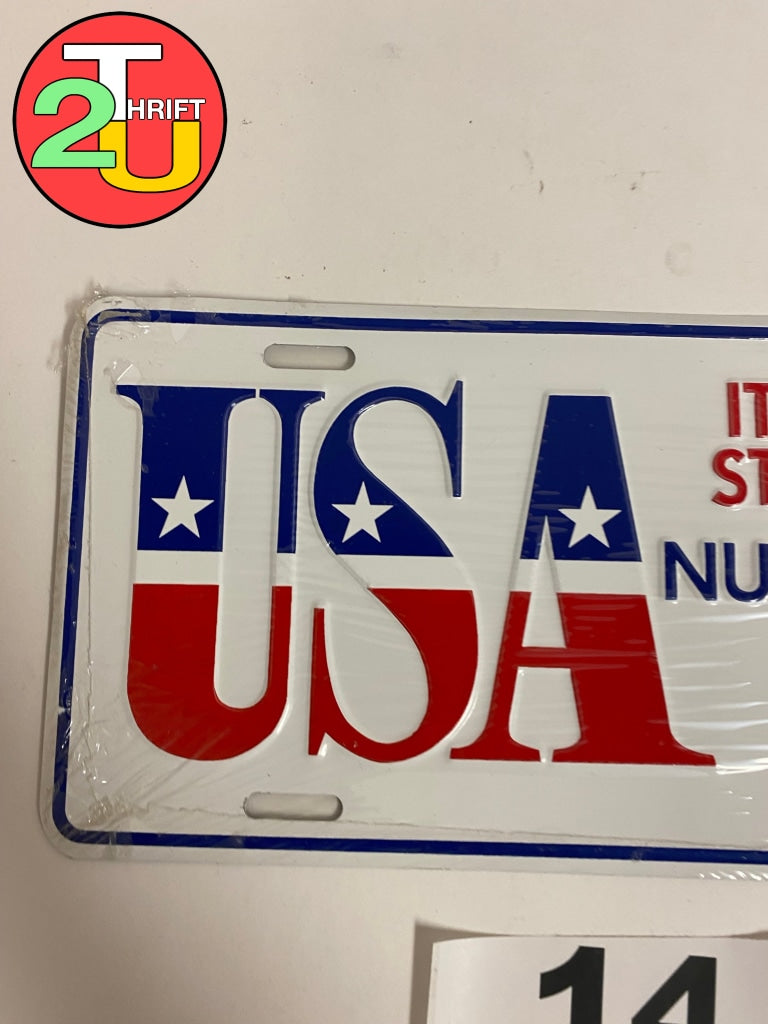 USA Vanity Plate