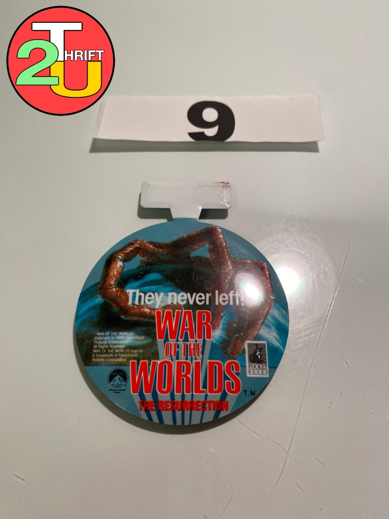 War Of Worlds Pin
