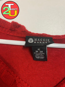 Womens 1X Maggie Barnes Sweater