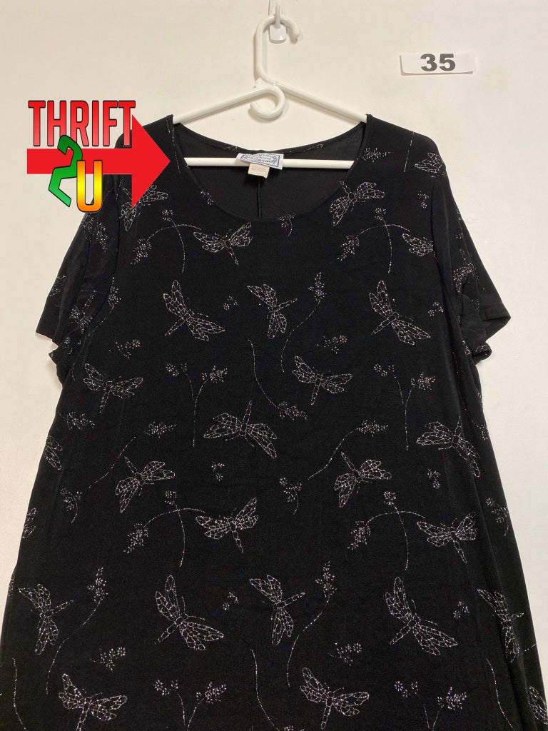 Womens 3Xl Sunflower Dress