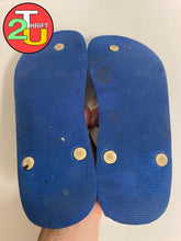 Load image into Gallery viewer, Womens Blue Flip Flop Shoes
