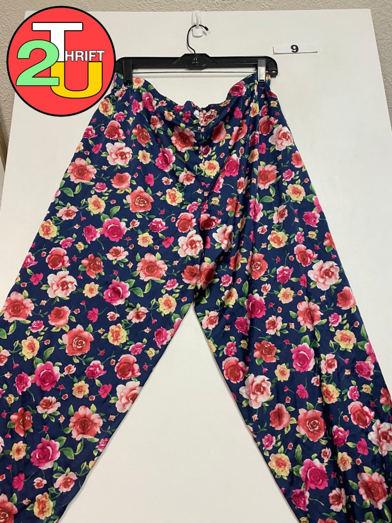Women’s L * As Is * Flower Pants