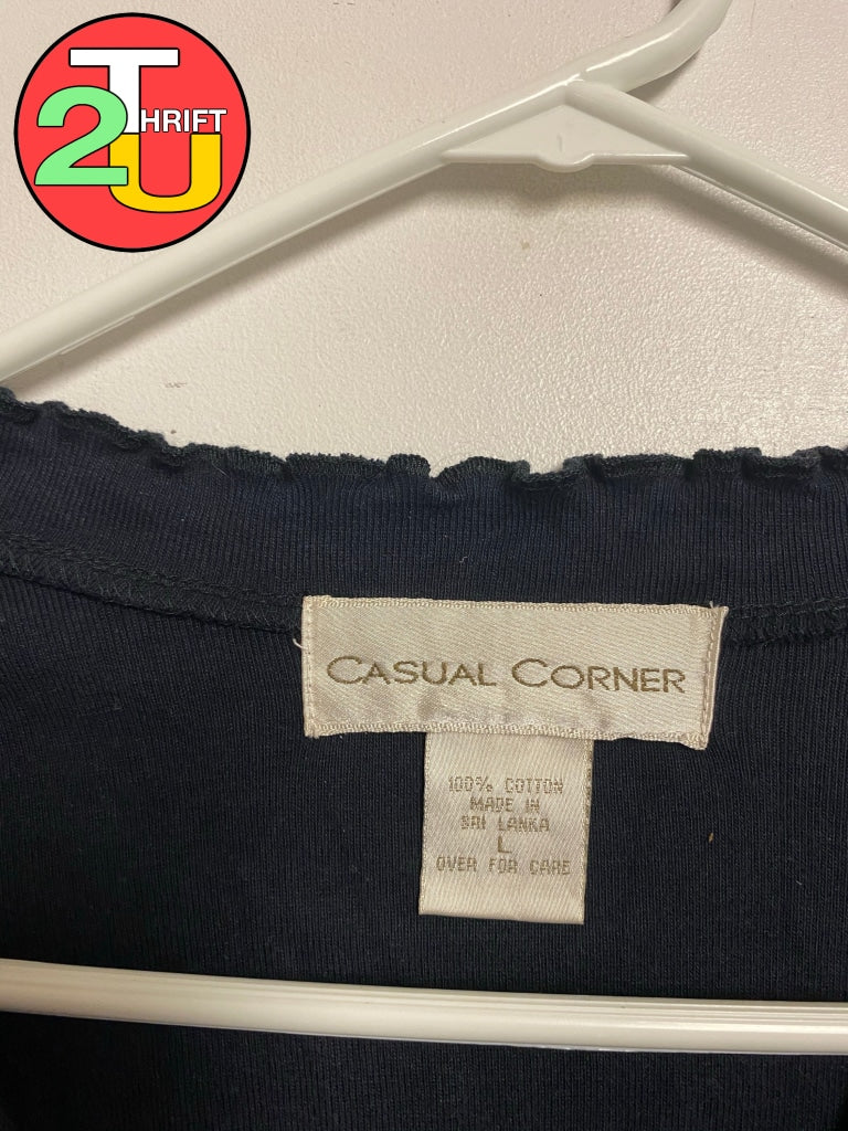 Women’s L Casual Corner Shirt