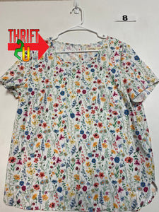 Womens L Faded Glory Shirt